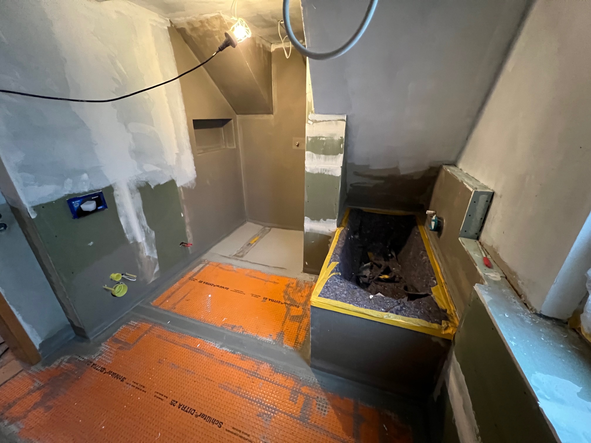 Gäste-WC vor der Renovierung